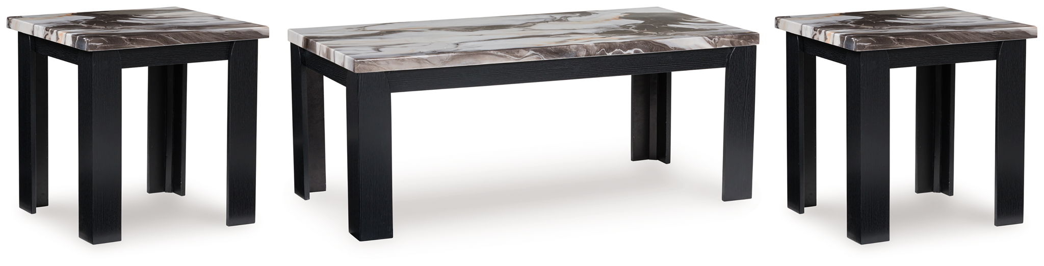Jazmore - Dark Brown - Occasional Table Set (Set of 3) - Urban Living Furniture (Los Angeles, CA)