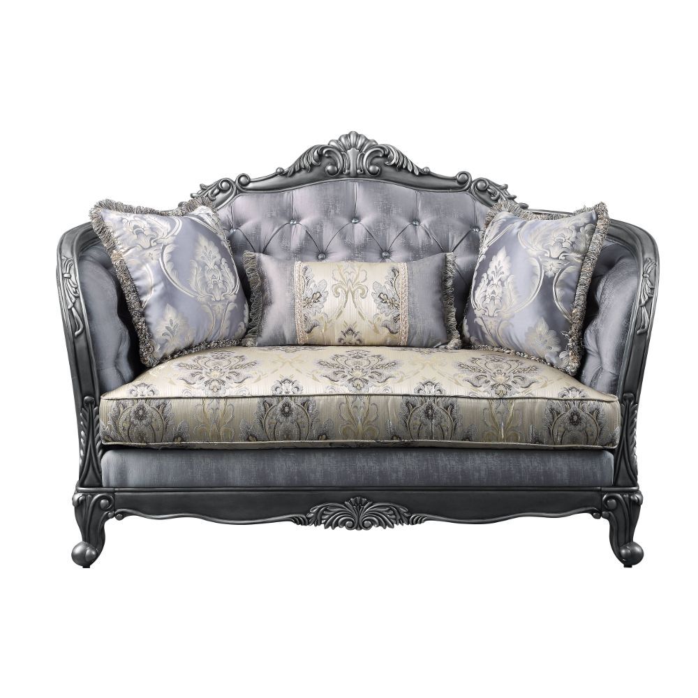 Ariadne - Loveseat - Fabric & Platinum - Urban Living Furniture (Los Angeles, CA)