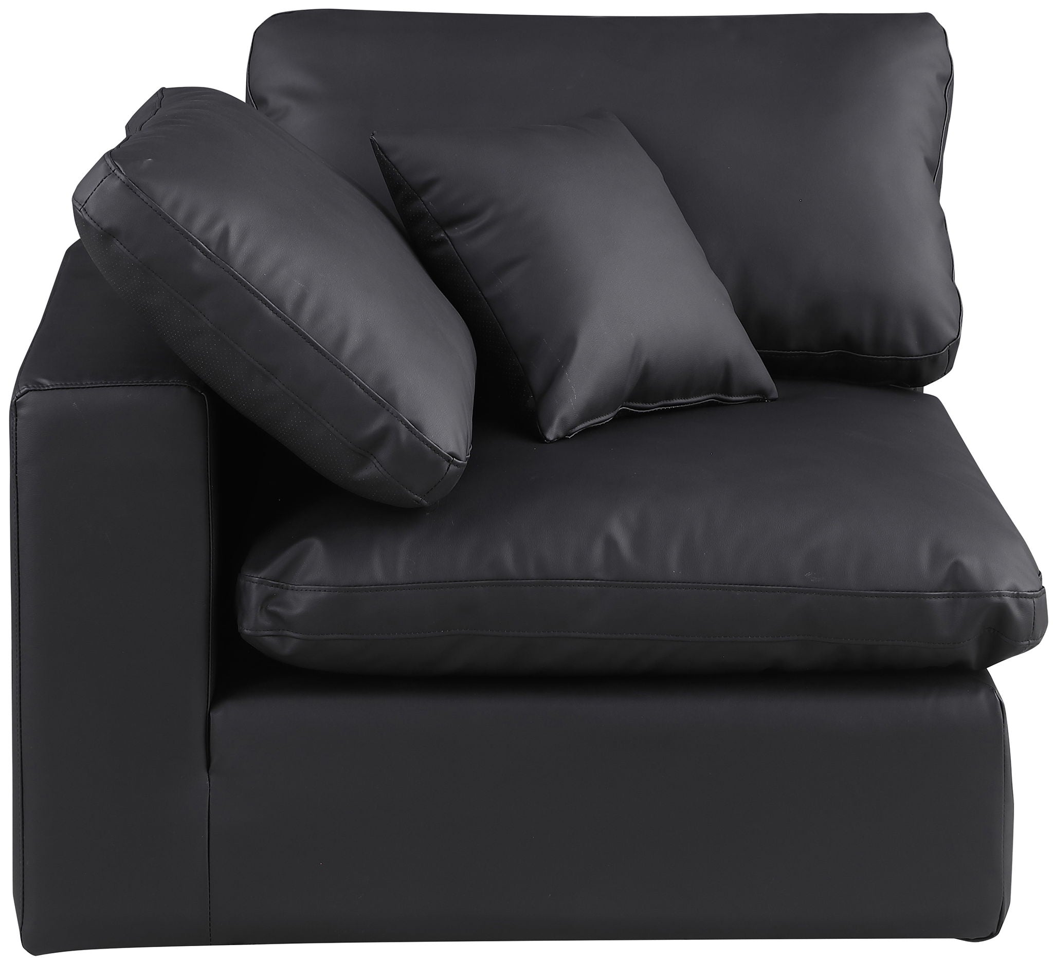Comfy - Faux Leather Corner Chair - Urban Living Furniture (Los Angeles, CA)