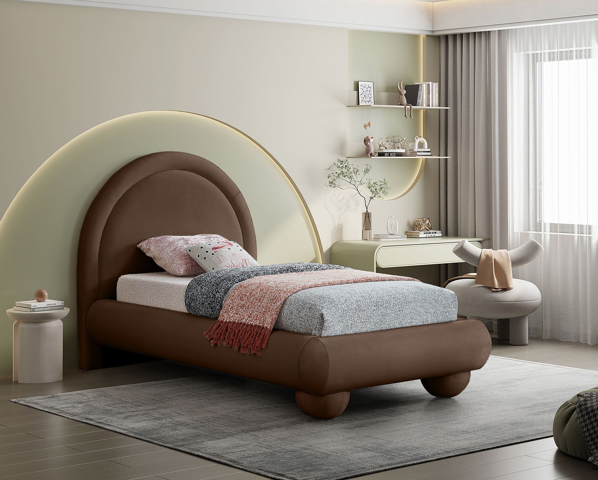 Madrid - Upholstered Bed - Urban Living Furniture (Los Angeles, CA)