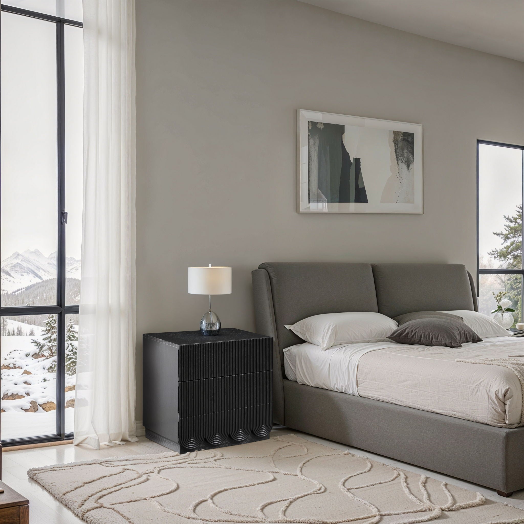 Scallop - Night Stand - Urban Living Furniture (Los Angeles, CA)