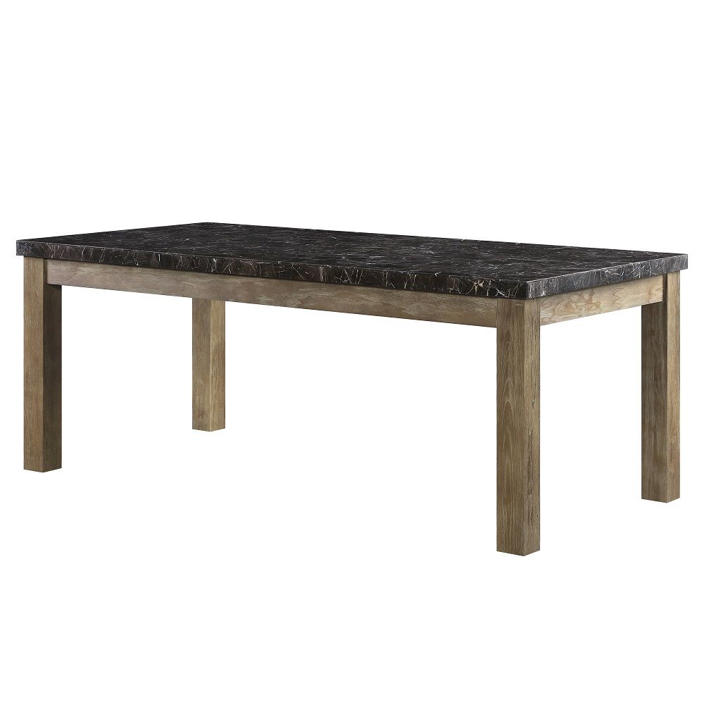Charnell - Dining Table - Marble Top & Oak - Urban Living Furniture (Los Angeles, CA)