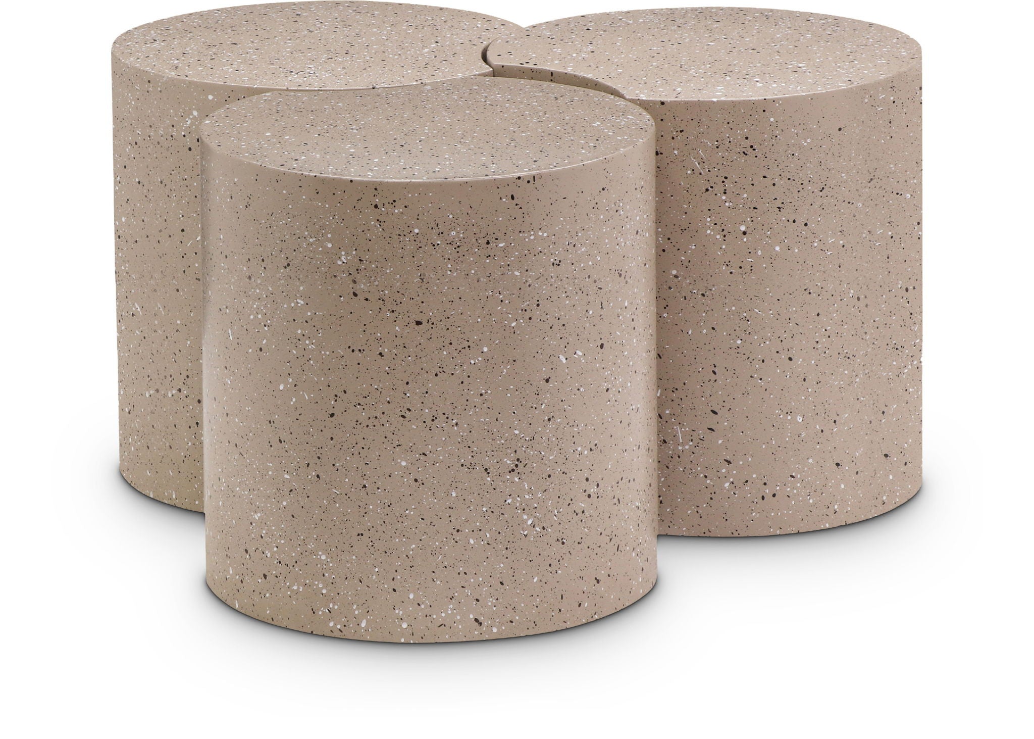 Dimple - 3 Piece Modular Coffee Table - Terazzo Finish - Urban Living Furniture (Los Angeles, CA)