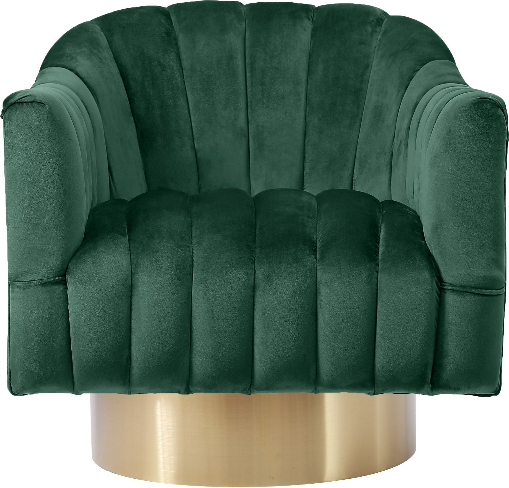 Farrah - Accent Chair with Gold Base - Urban Living Furniture (Los Angeles, CA)