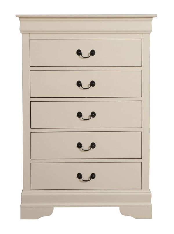 Traditional Style Storage Chest - Beige