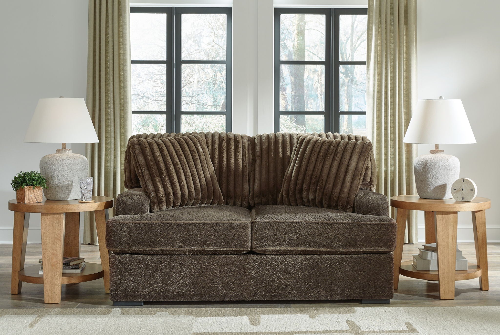 Aylesworth - Chocolate - Loveseat - Urban Living Furniture (Los Angeles, CA)