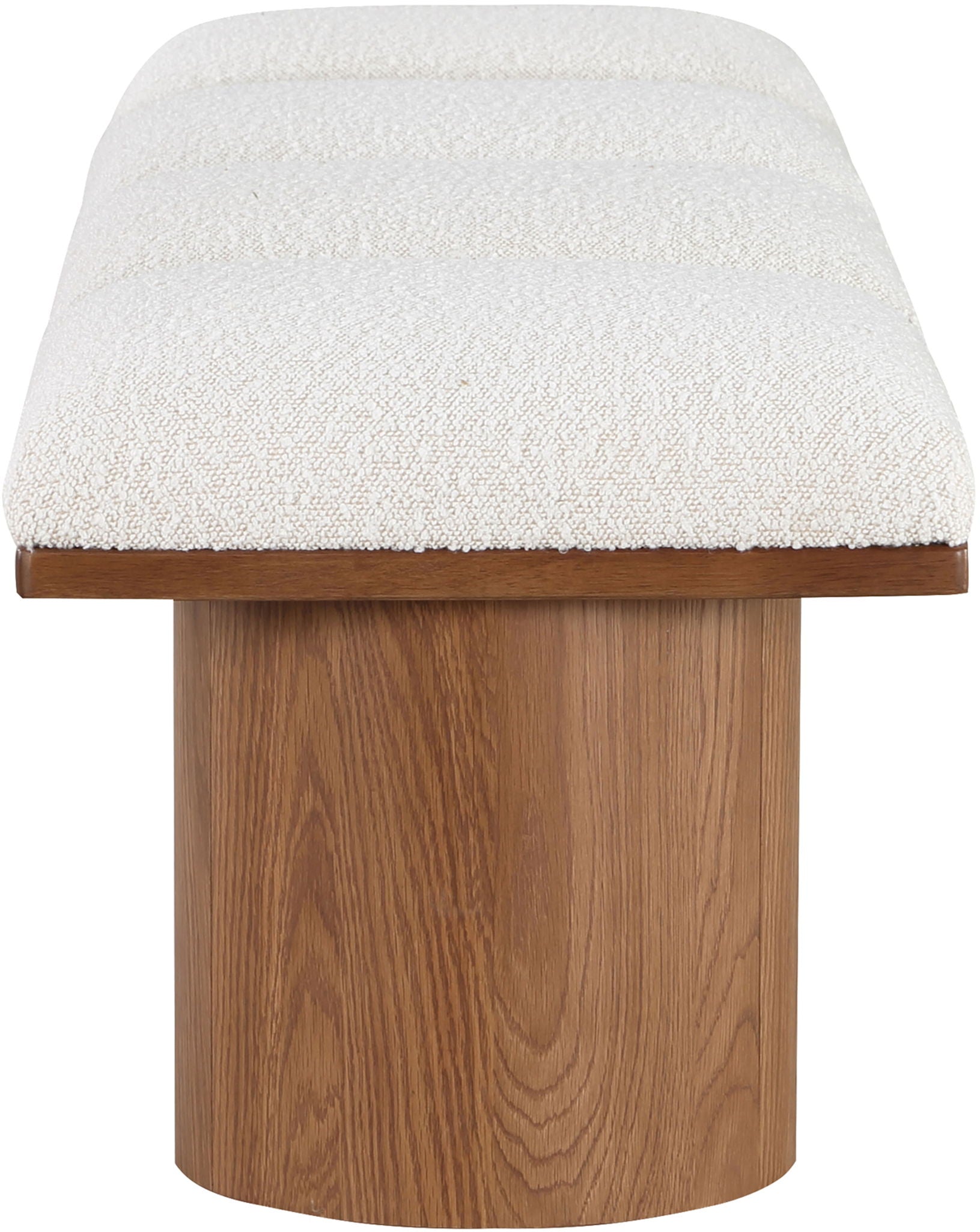 Pavilion - 4 Piece Modular Bench With Brown Base