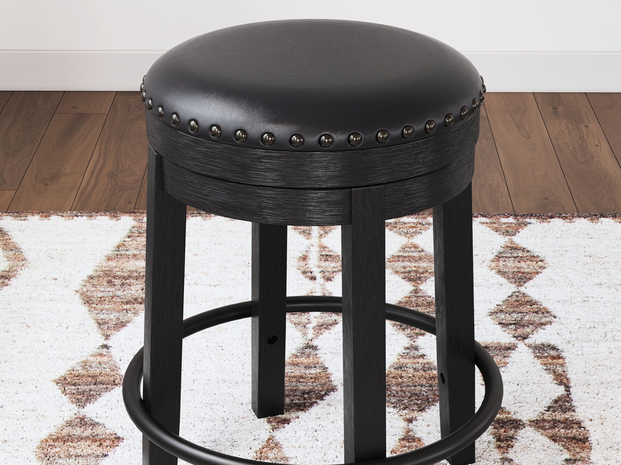 Valebeck - Upholstered Swivel Stool - Urban Living Furniture (Los Angeles, CA)