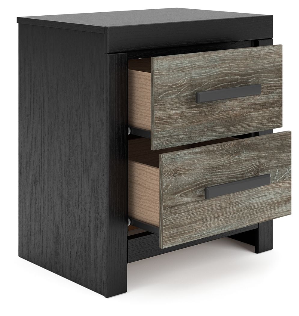 Broachmyn - Two Drawer Night Stand - Urban Living Furniture (Los Angeles, CA)