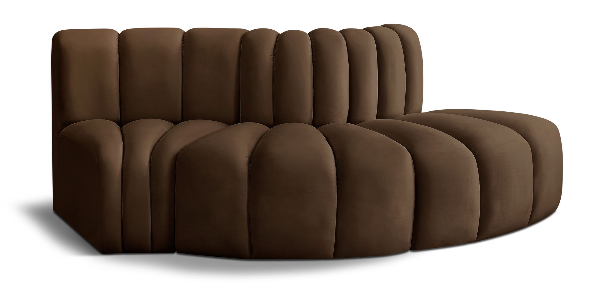 Arc - Velvet 3 Piece Modular Sofa - Urban Living Furniture (Los Angeles, CA)