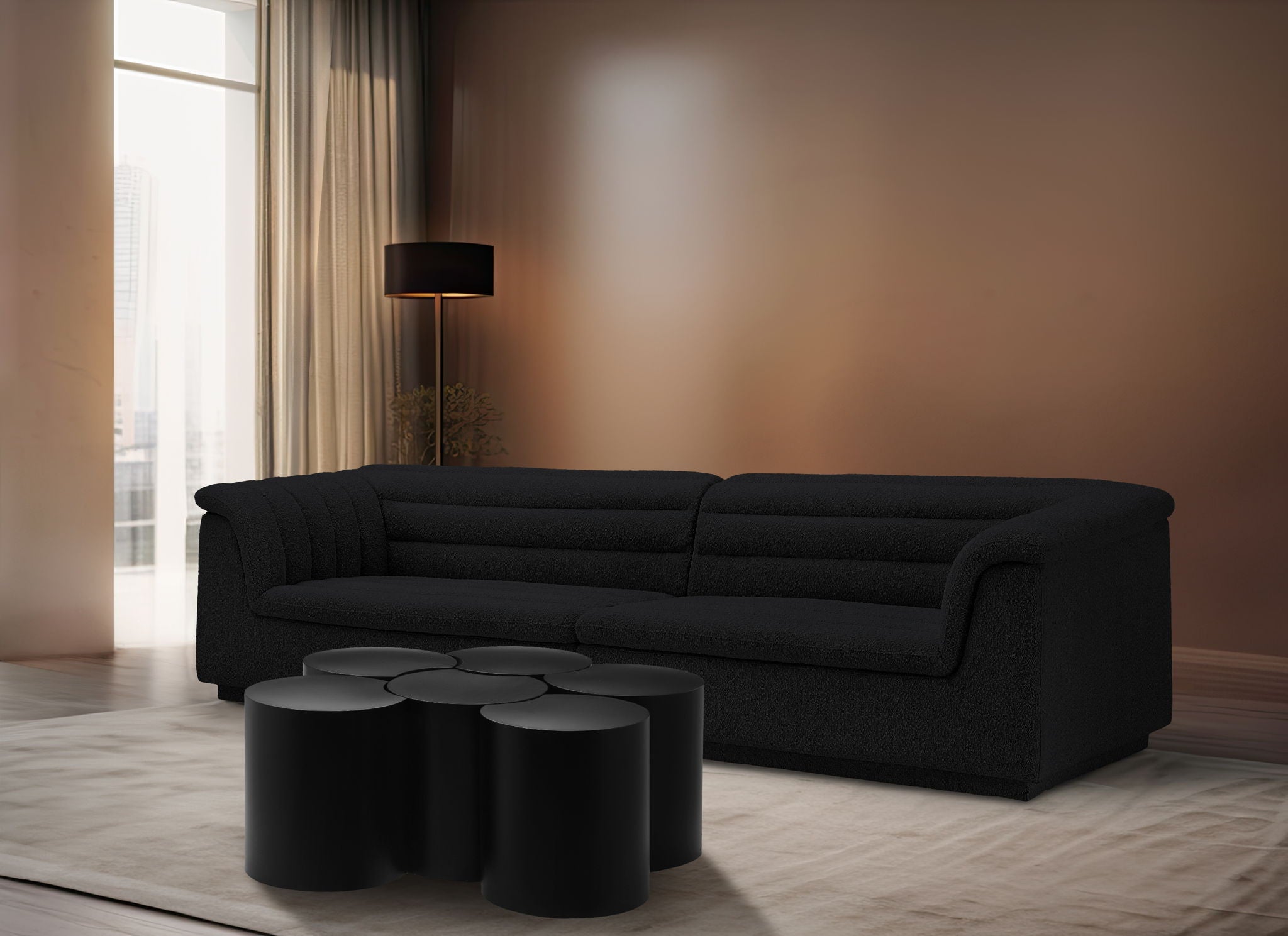 Dimple - 6 Piece Modular Coffee Table - Urban Living Furniture (Los Angeles, CA)