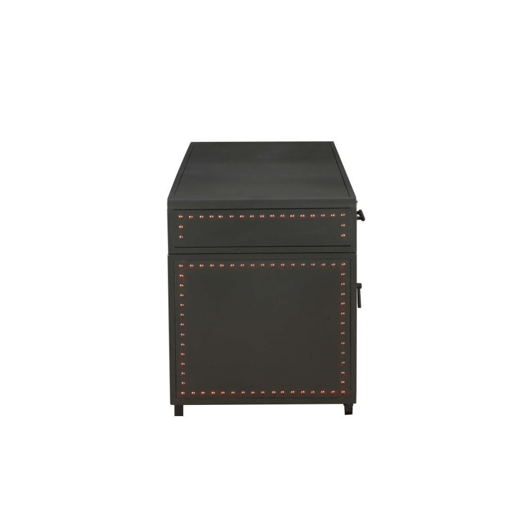 Actaki - Desk - Sandy Gray - Urban Living Furniture (Los Angeles, CA)