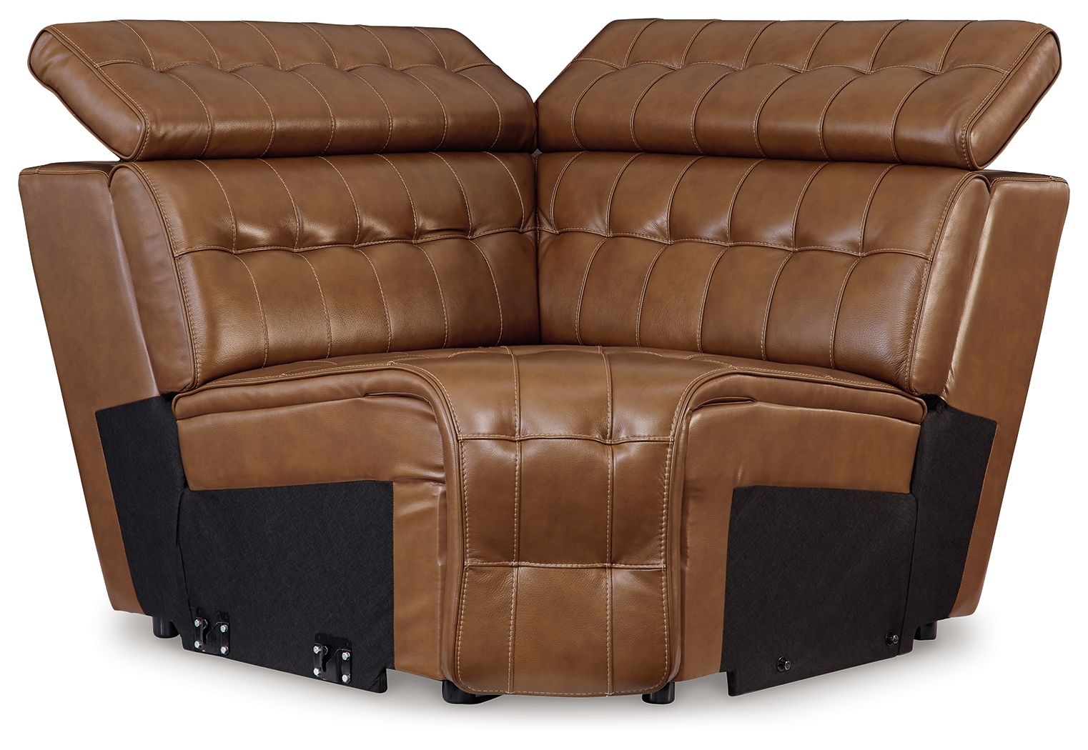 Temmpton - Chocolate - Wedge With Manual Headrest - Urban Living Furniture (Los Angeles, CA)