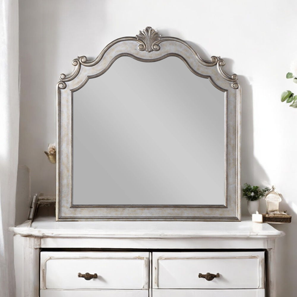 Esteban - Mirror - Antique Champagne - Urban Living Furniture (Los Angeles, CA)