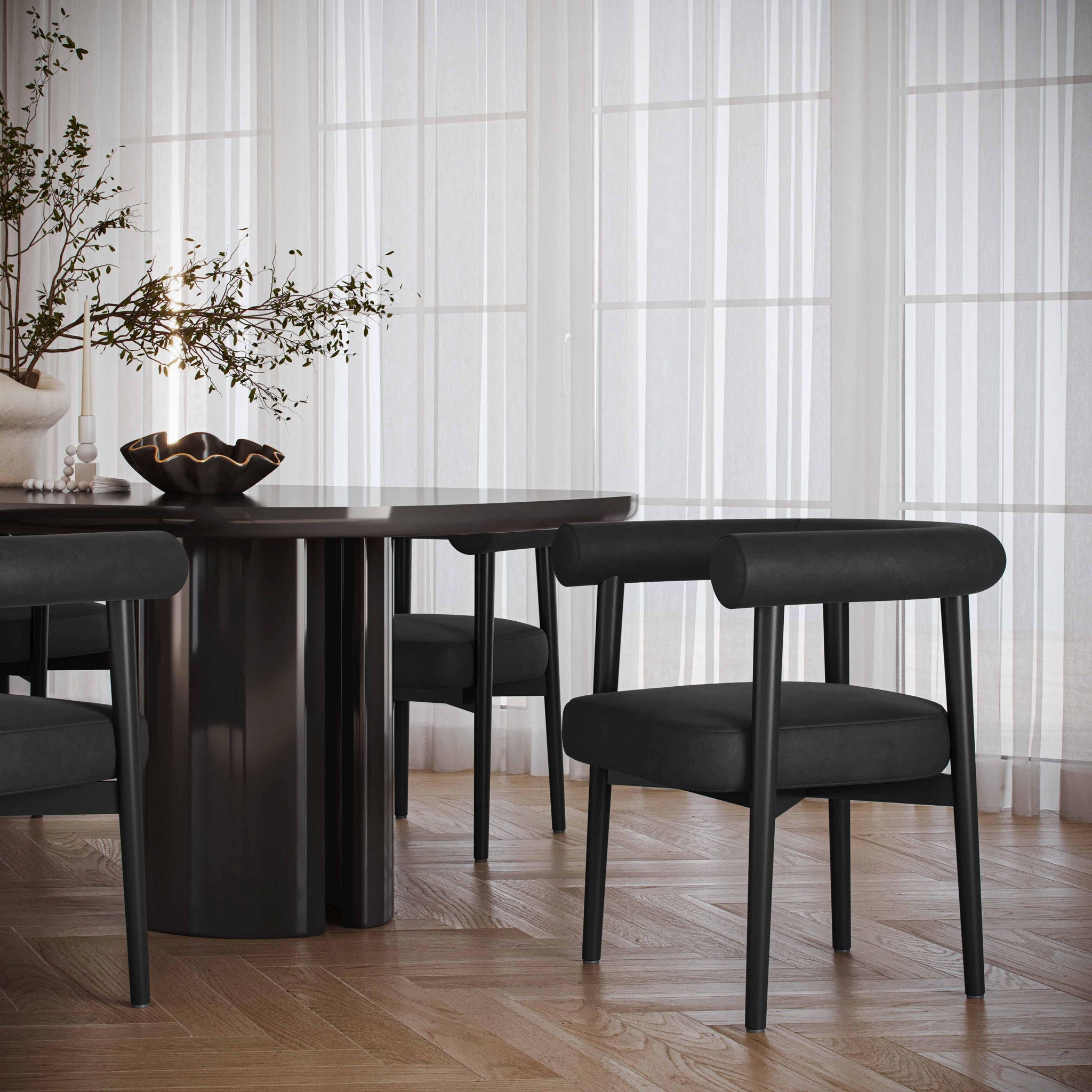 Spara - Faux Leather Dining Chair - Urban Living Furniture (Los Angeles, CA)