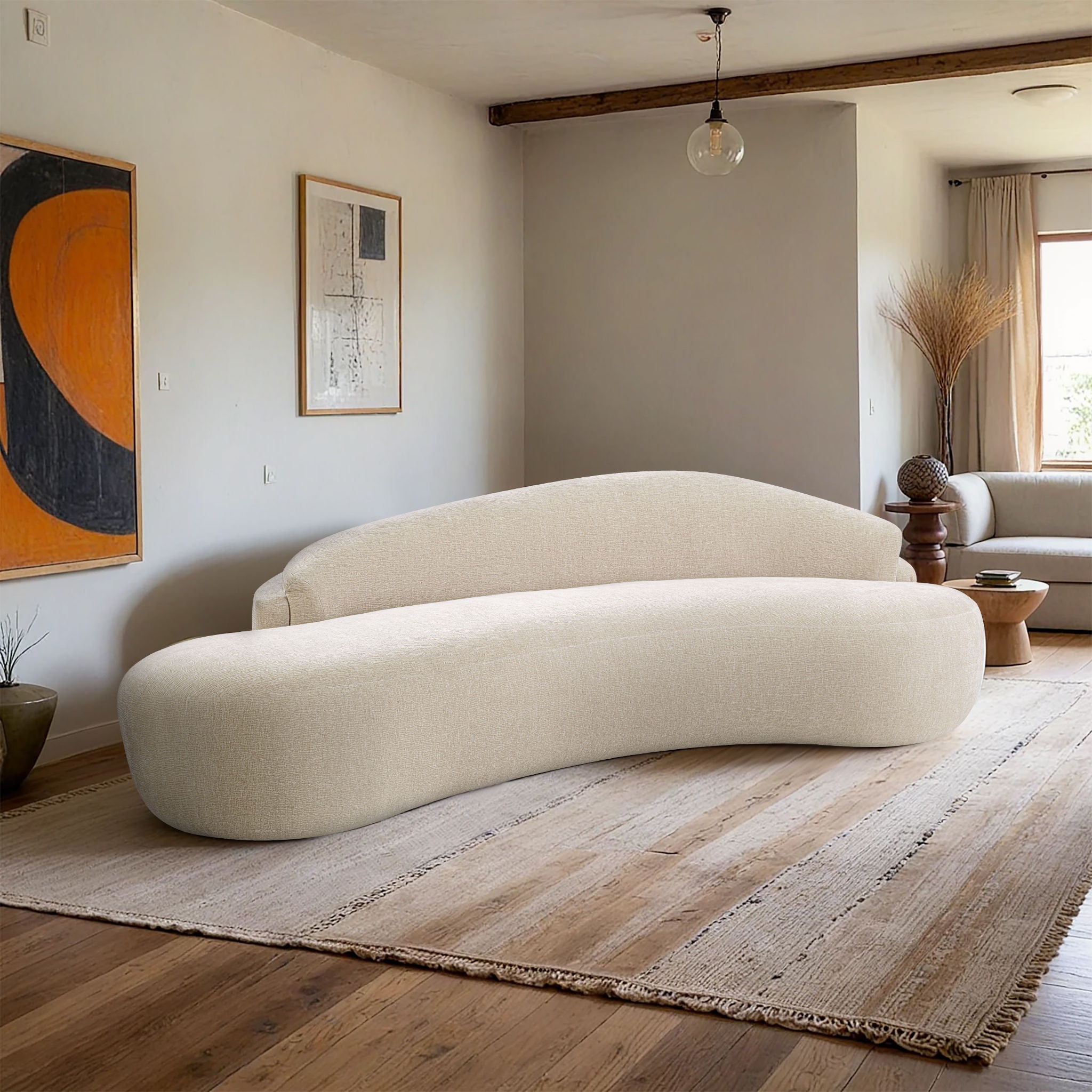 Caspian - Chenille Fabric Upholstered Sofa - Urban Living Furniture (Los Angeles, CA)