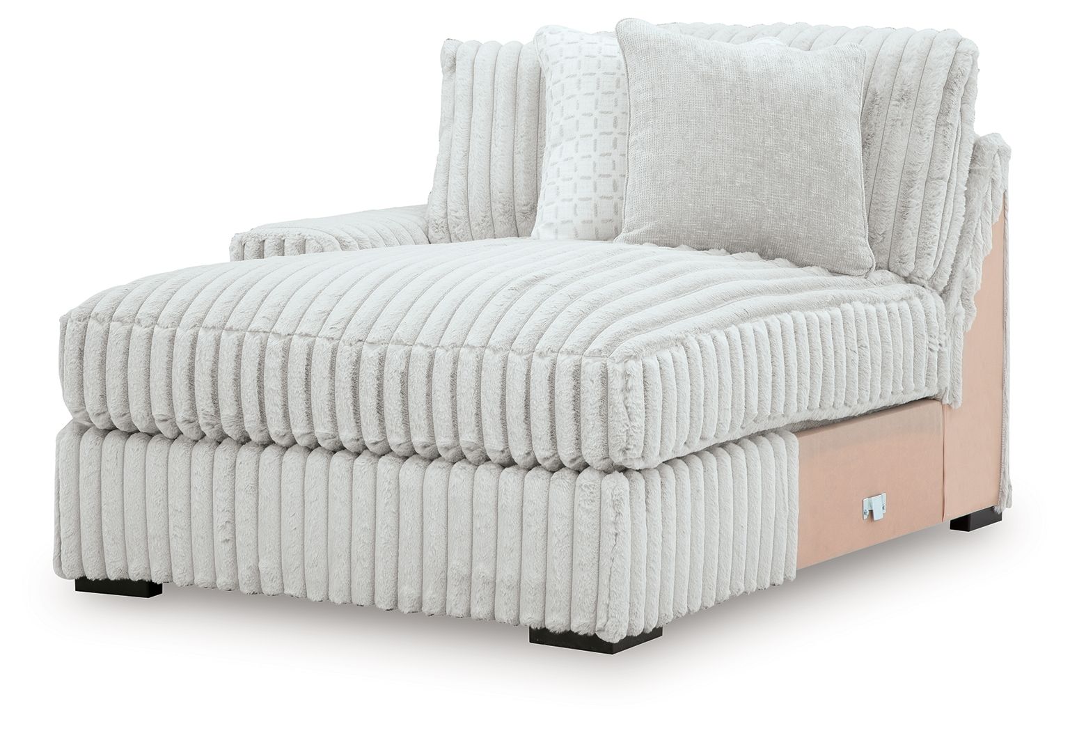 Stupendous - LAF Corner Chaise - Alloy - Urban Living Furniture (Los Angeles, CA)