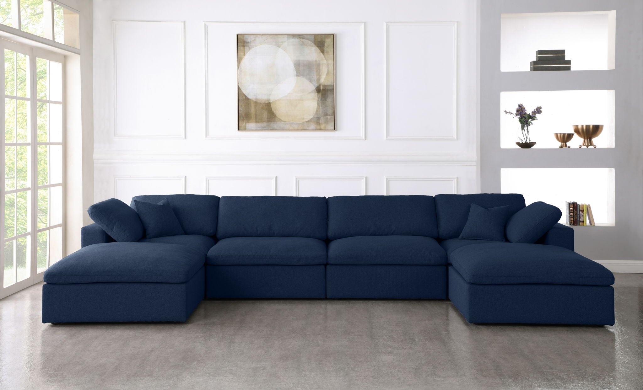 Serene - 6 Piece Modular Sectional - Urban Living Furniture (Los Angeles, CA)