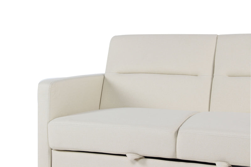 Sleeper Pull Out Loveseat Couch With Adjustable Backrest