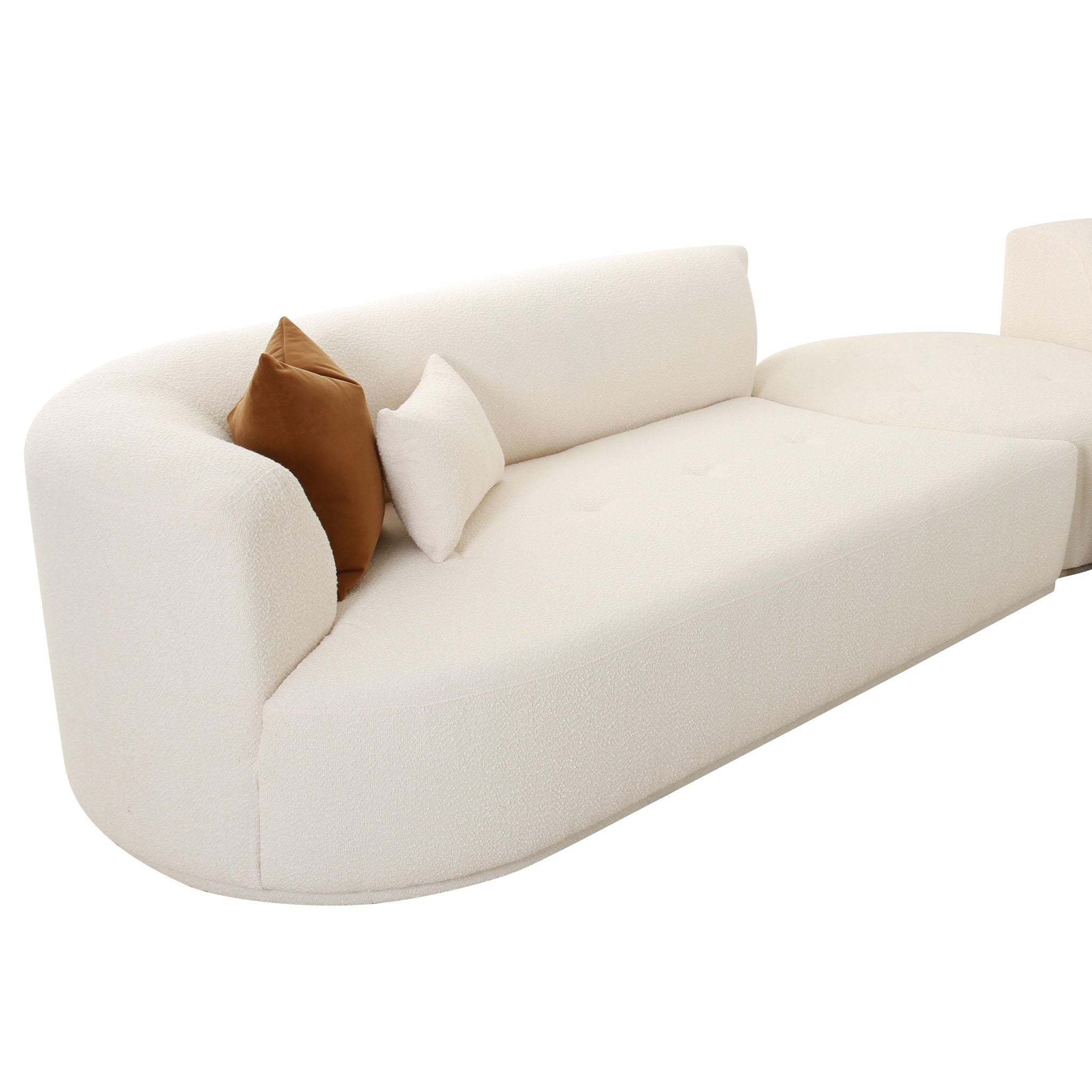 Fickle - Boucle Modular Sectional - Urban Living Furniture (Los Angeles, CA)