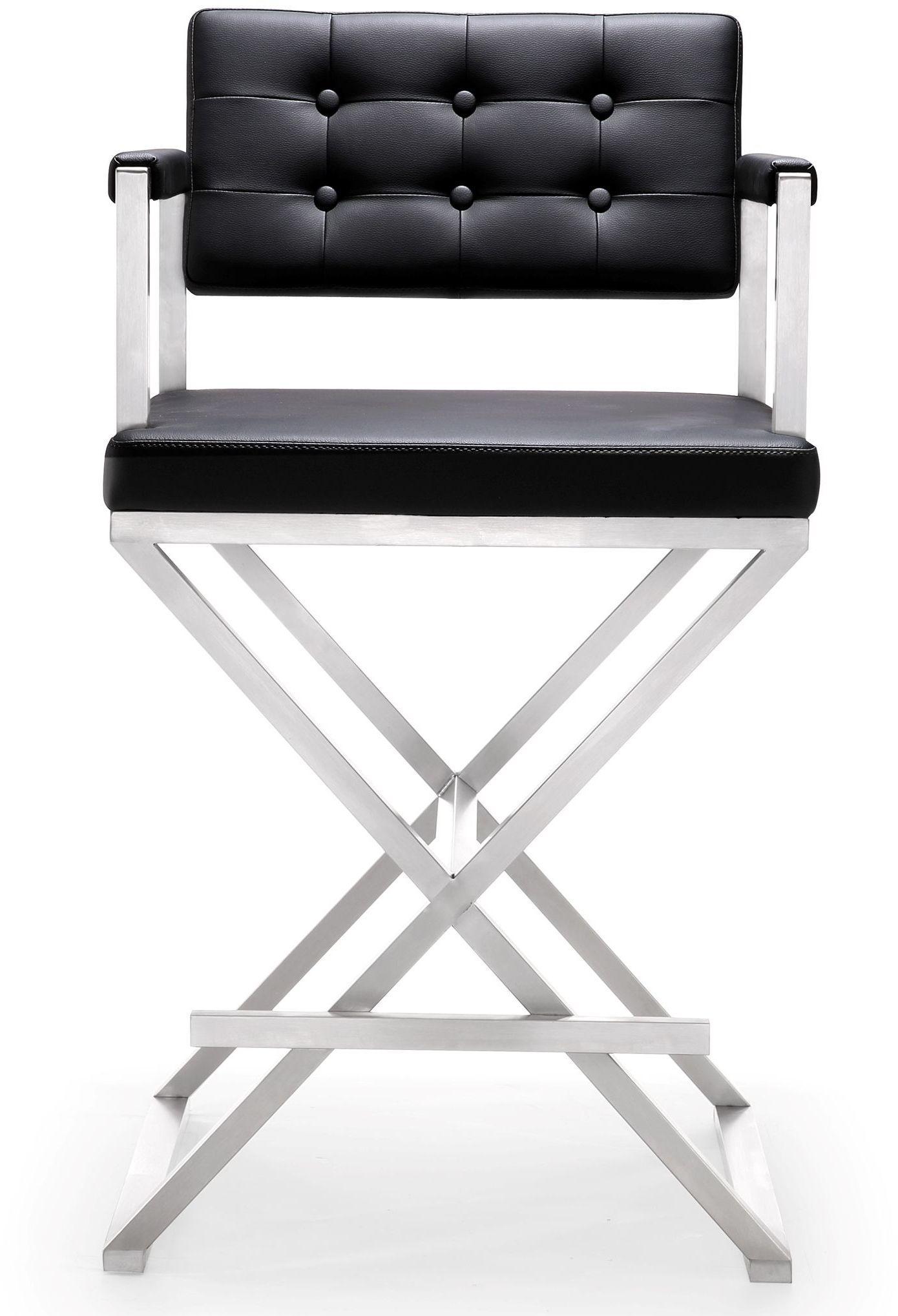 Director - Stainless Steel Counter Stool - Urban Living Furniture (Los Angeles, CA)