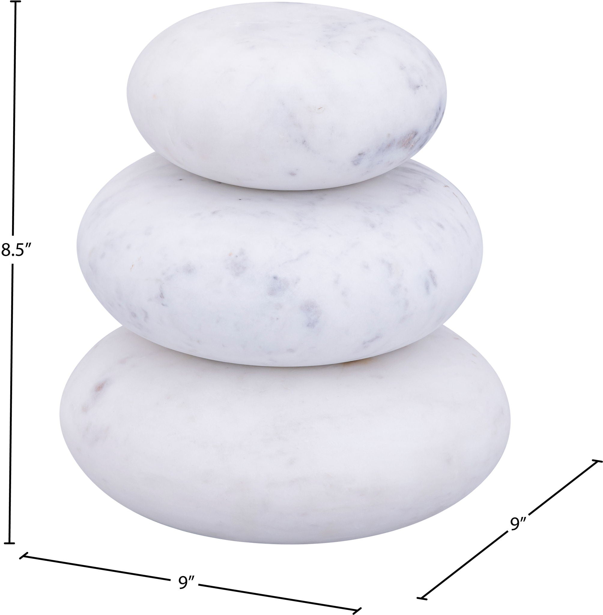 Pumpkin - 3 Piece Marble Decorative Object - Urban Living Furniture (Los Angeles, CA)
