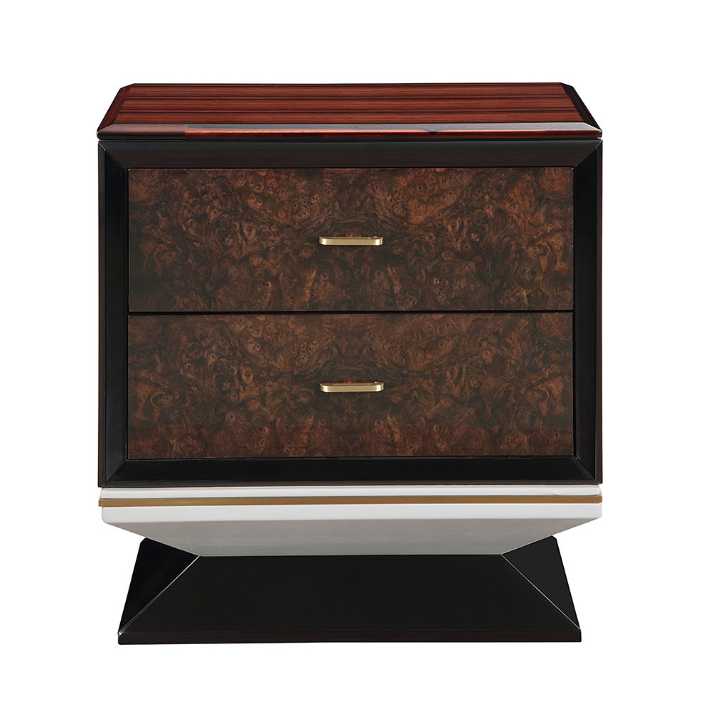Jamonica - Nightstand With 2 Drawers - Dark Brown - Urban Living Furniture (Los Angeles, CA)