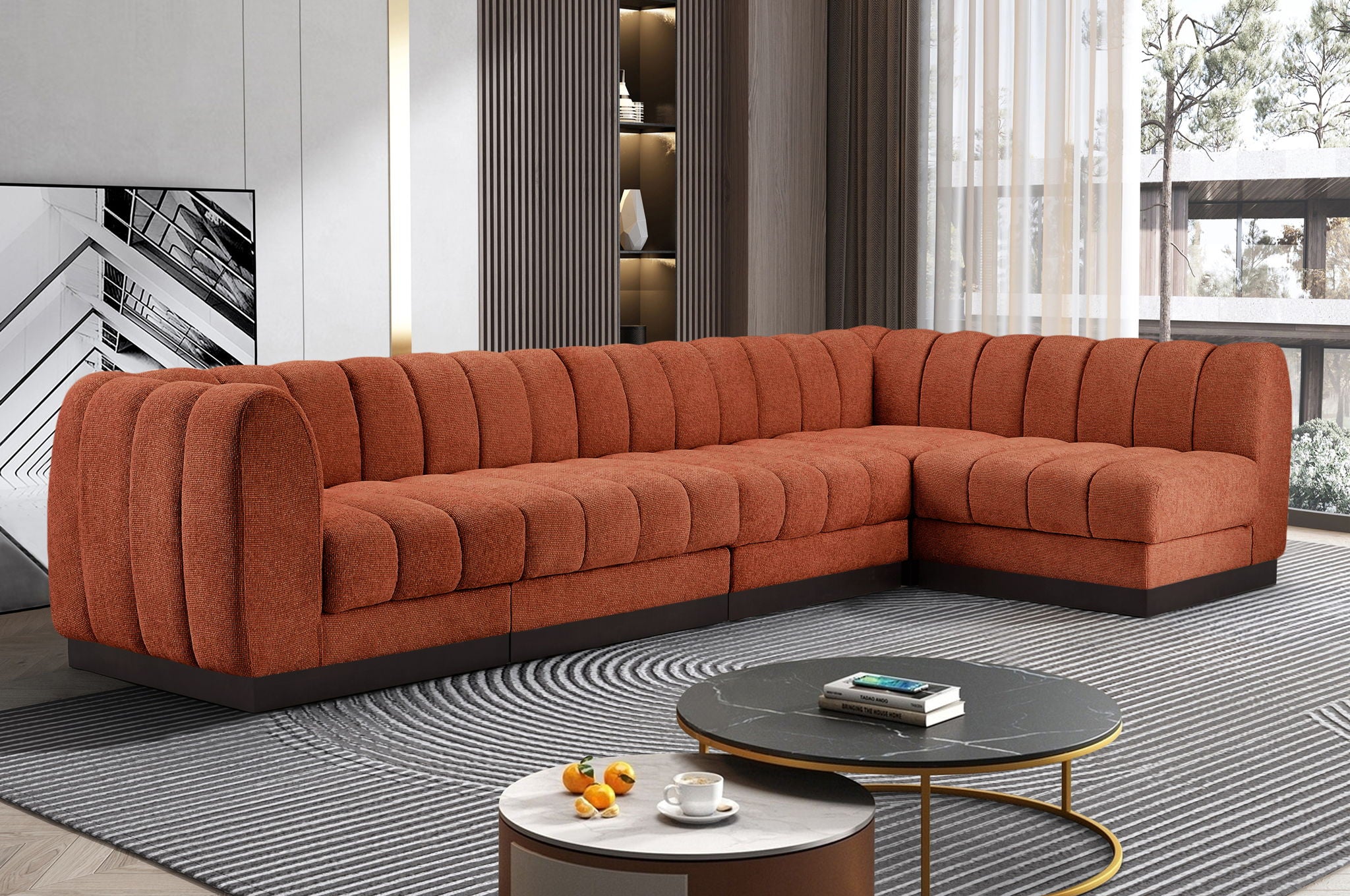 Quinn - 5 Piece Modular Sectional - Urban Living Furniture (Los Angeles, CA)