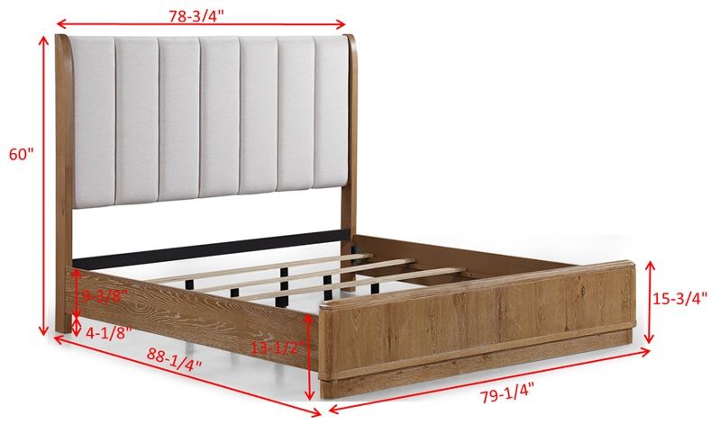 Westcott - Panel Bed