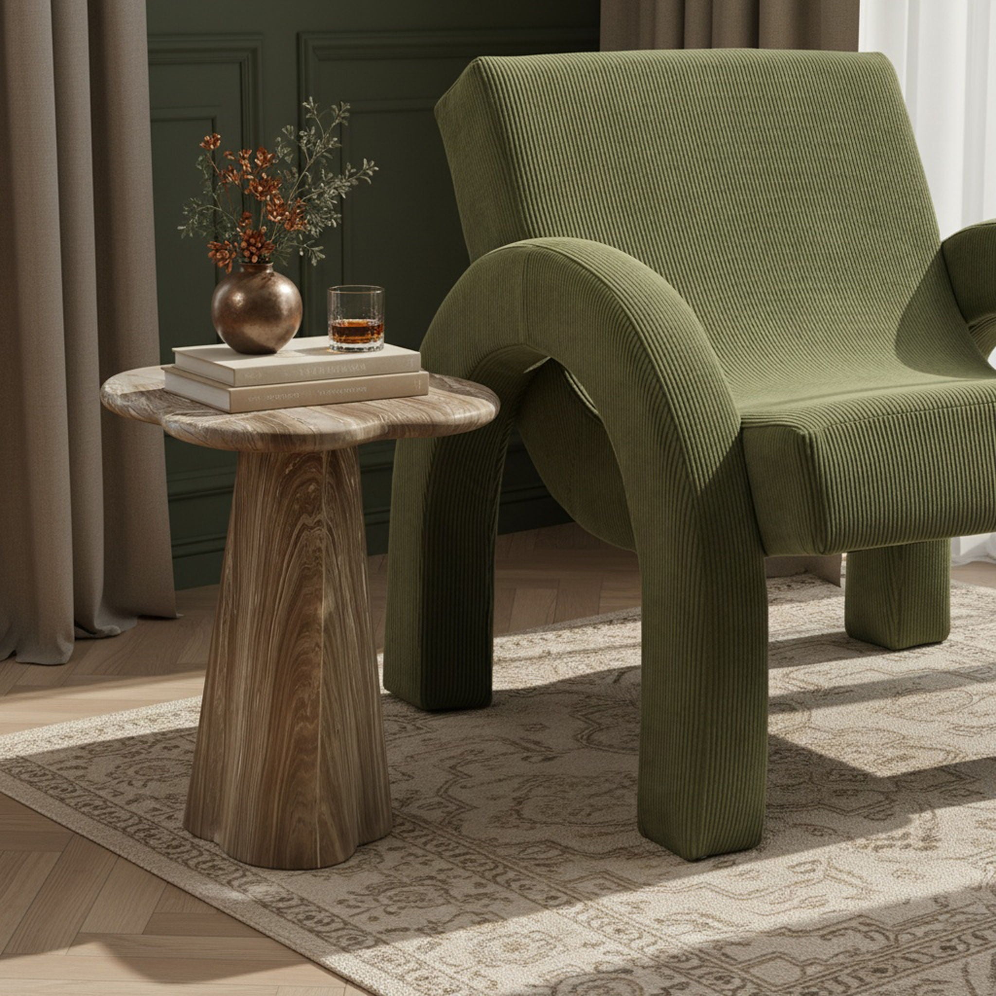 Nola - Concrete Indoor / Outdoor End Table - Urban Living Furniture (Los Angeles, CA)
