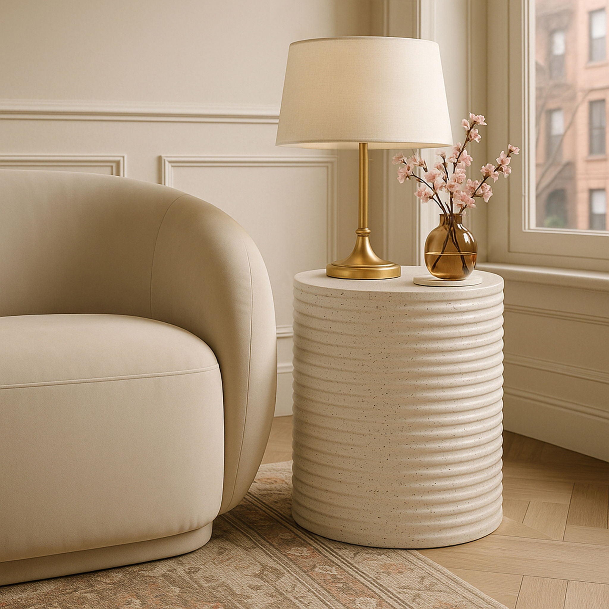Nobi - Concrete End Table - Urban Living Furniture (Los Angeles, CA)