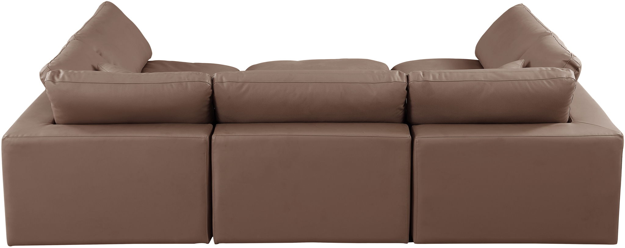 Comfy - 6 Piece Faux Leather Sectional - Urban Living Furniture (Los Angeles, CA)