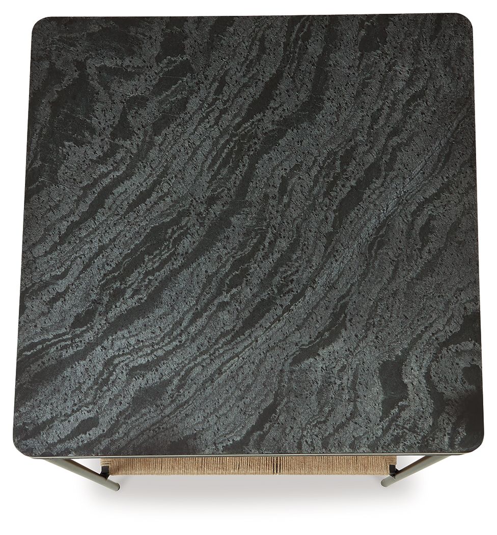 Minrich - Black / Natural - Accent Table - Urban Living Furniture (Los Angeles, CA)