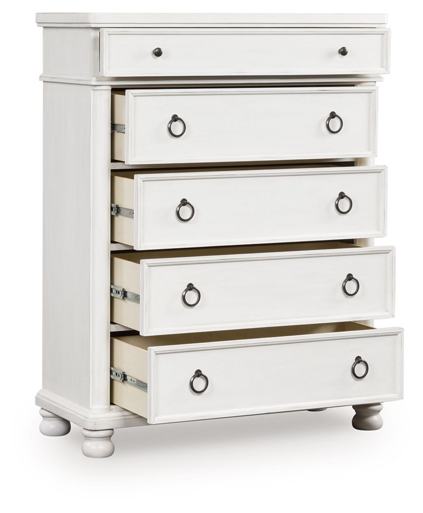 Rowlenstown - Five Drawer Chest - Urban Living Furniture (Los Angeles, CA)