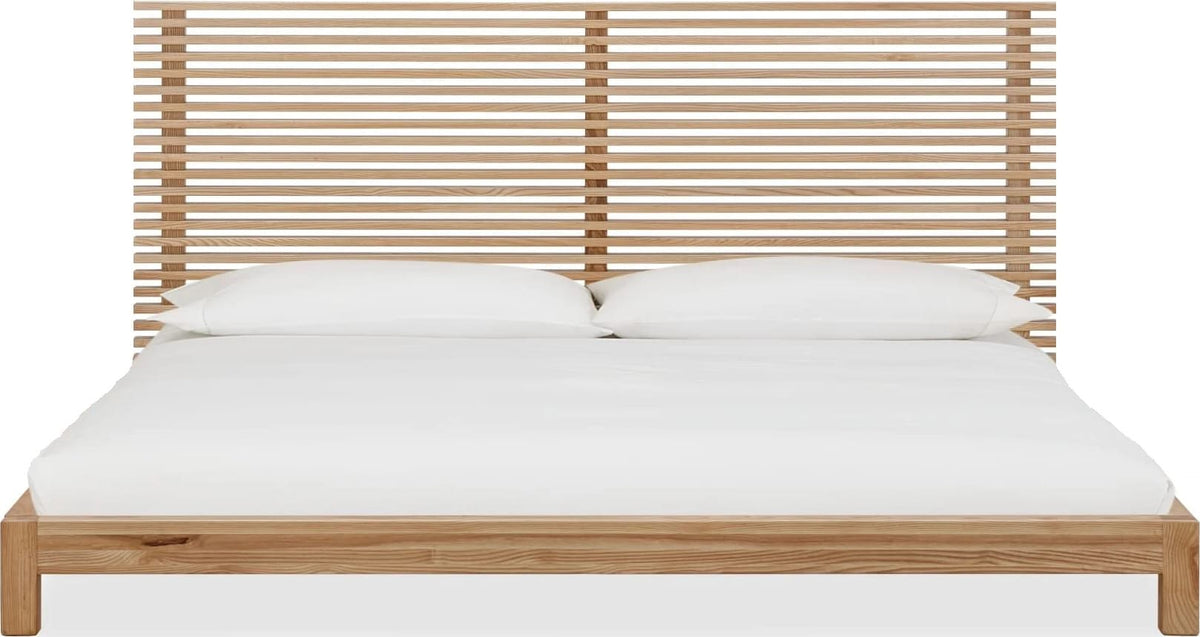 Tanner - Solid Ash Platform Bed