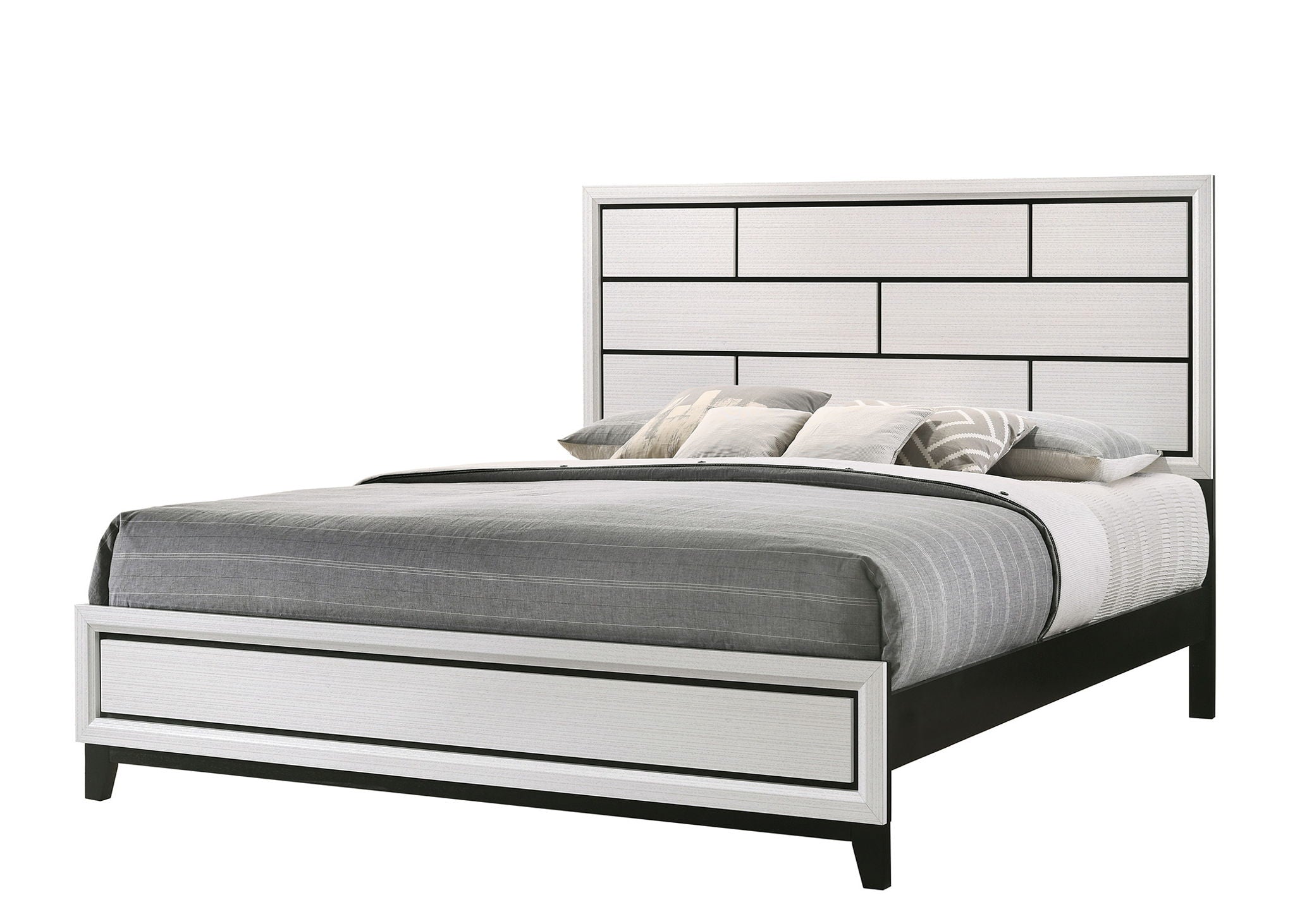 Akerson - California King Bed - White - Urban Living Furniture (Los Angeles, CA)