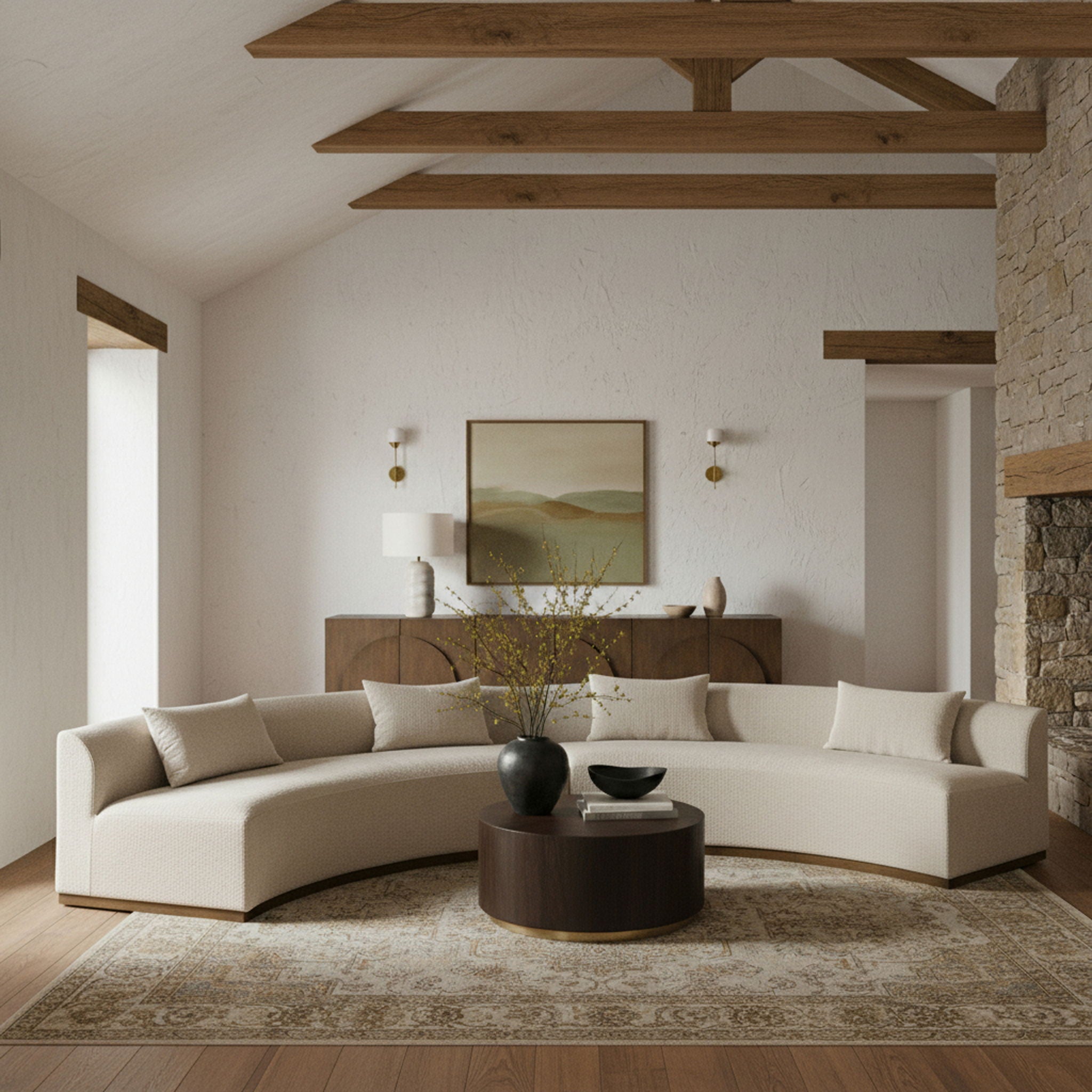 Avanti - 182.5" Chenille Fabric Upholstered 2 Piece Modular Sectional - Urban Living Furniture (Los Angeles, CA)