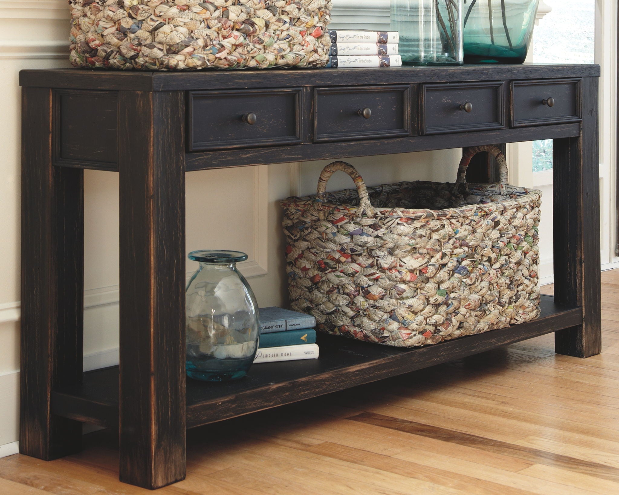 Gavelston - Black - Sofa Table - Urban Living Furniture (Los Angeles, CA)