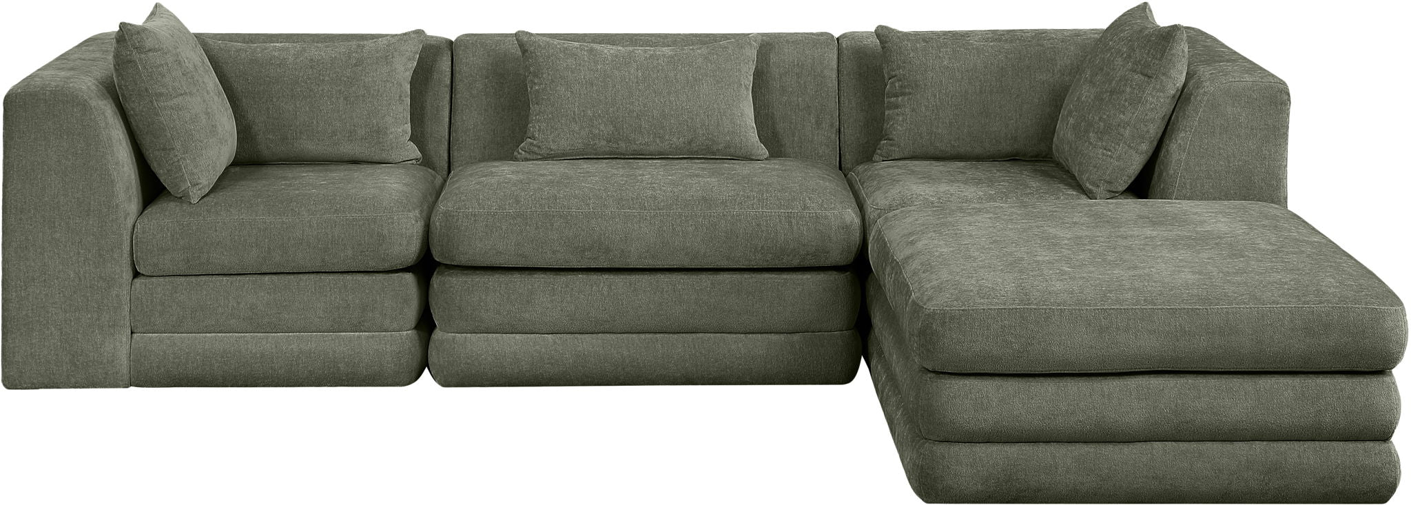 Stellar - 4 Piece Upholstered Modular Sectional - Urban Living Furniture (Los Angeles, CA)