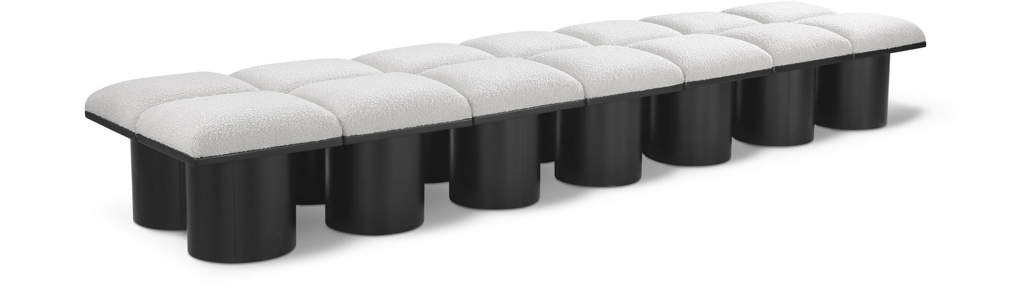 Pavilion - 14 Piece Modular Bench With Black Base - Urban Living Furniture (Los Angeles, CA)