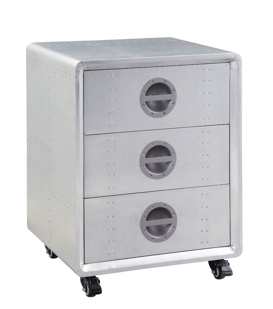 Brancaster - 24" Cabinet - Aluminum - Urban Living Furniture (Los Angeles, CA)