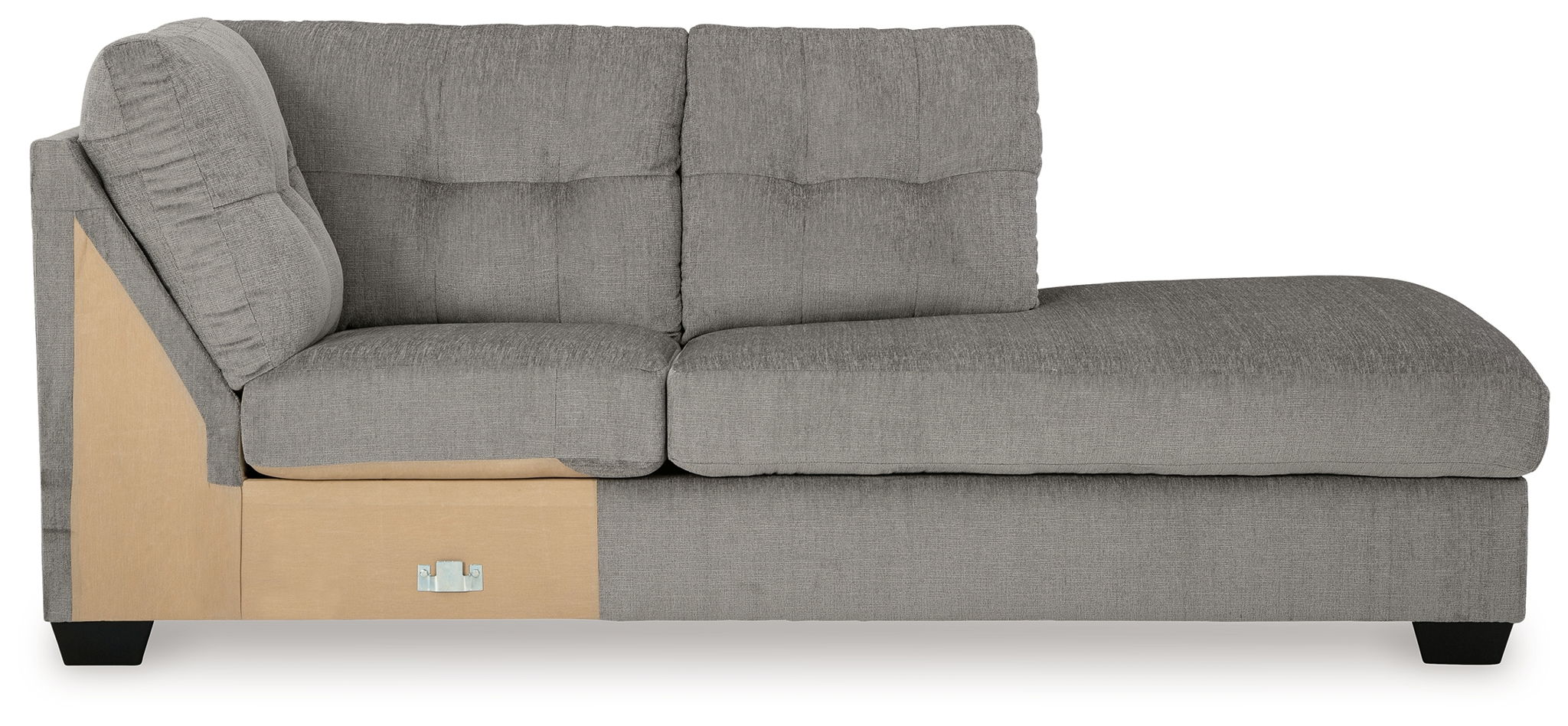Lanelly - Alloy - Raf Corner Chaise - Urban Living Furniture (Los Angeles, CA)