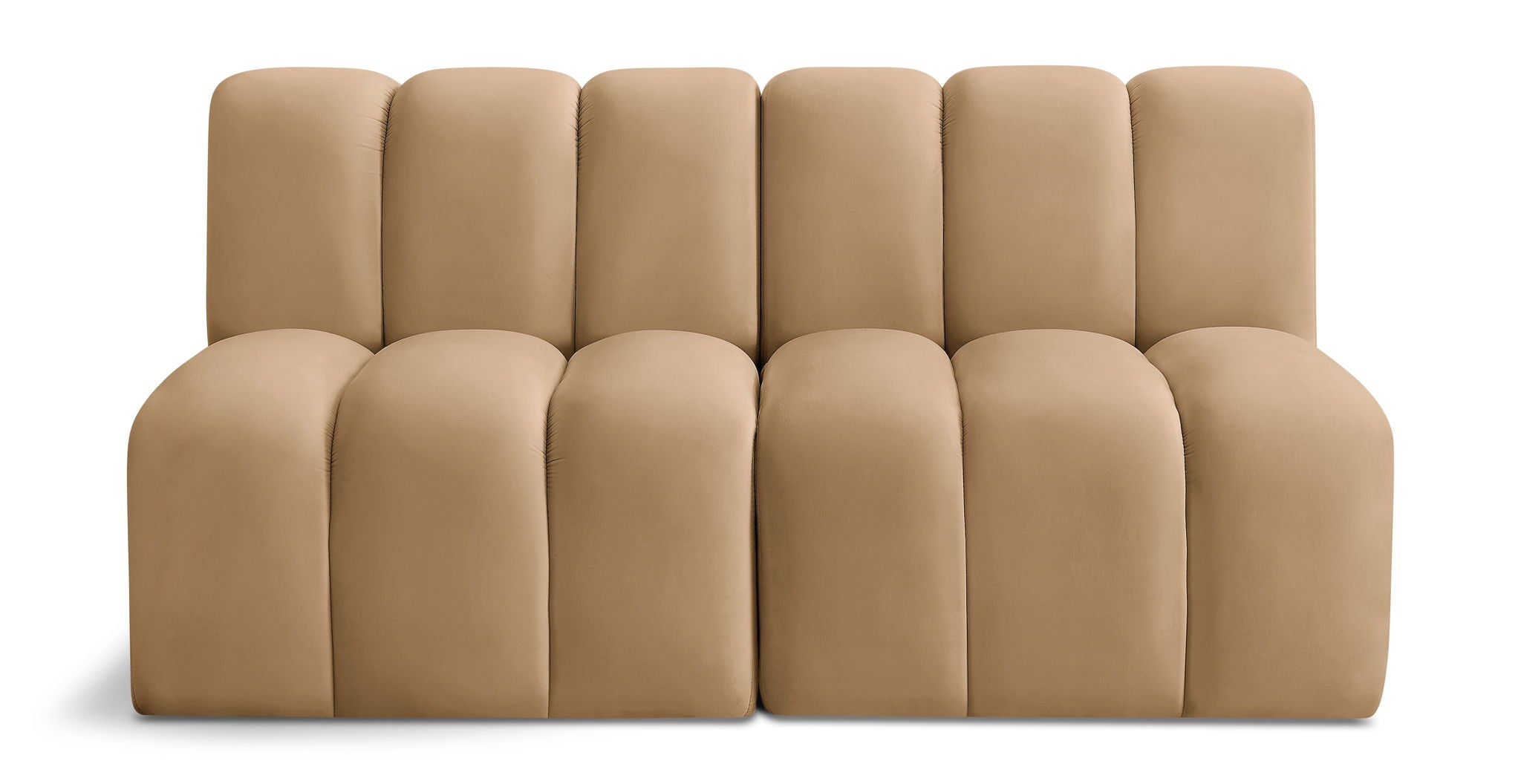 Arc - Velvet 2 Seats Modular Sofa - Urban Living Furniture (Los Angeles, CA)