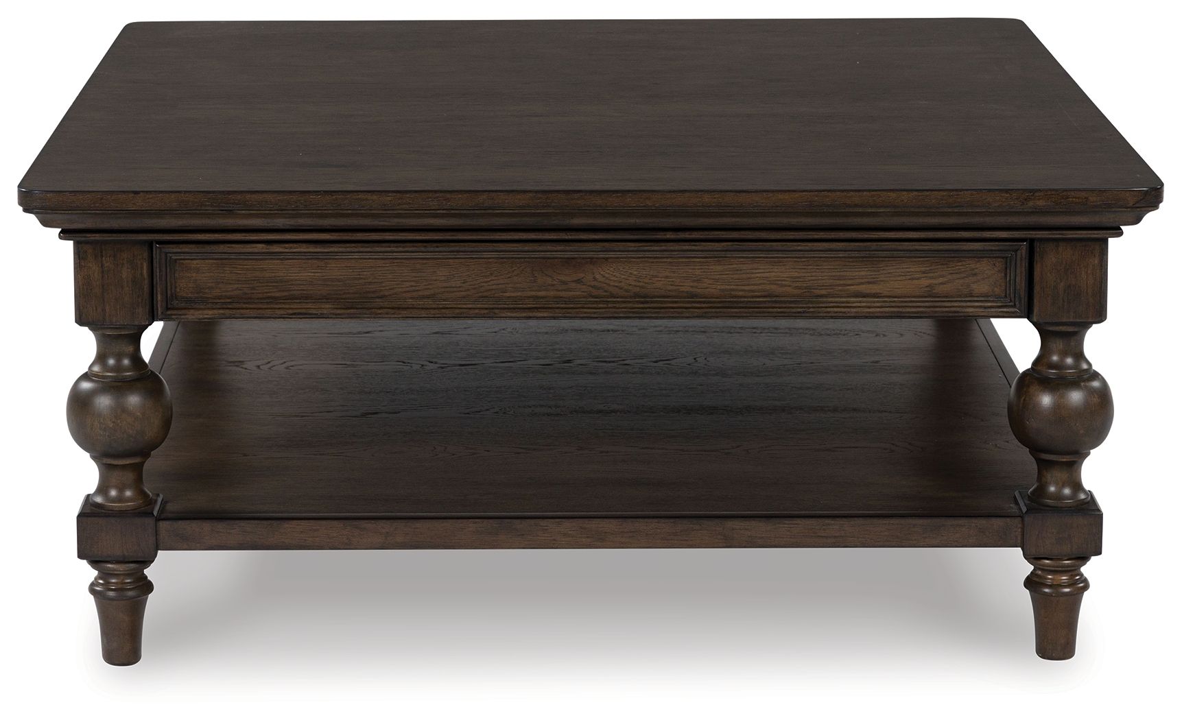 Veramond - Dark Brown - Square Cocktail Table - Urban Living Furniture (Los Angeles, CA)
