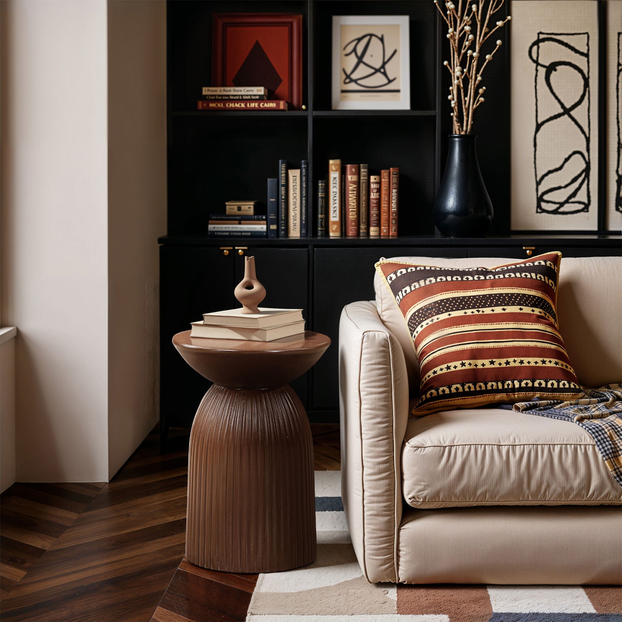 Opani - Concrete End Table - Urban Living Furniture (Los Angeles, CA)