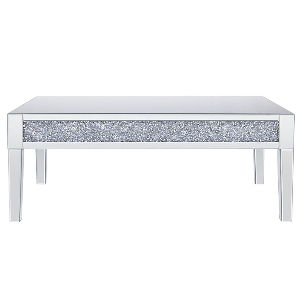 Noralie - Coffee Table - Mirrored & Faux Diamonds - Urban Living Furniture (Los Angeles, CA)