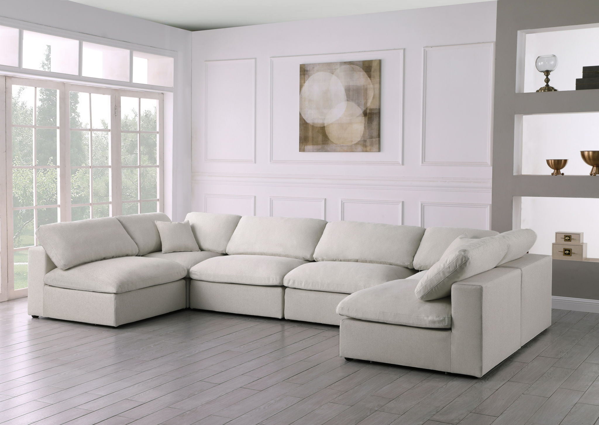 Serene - 6 Piece Modular Sectional - Urban Living Furniture (Los Angeles, CA)