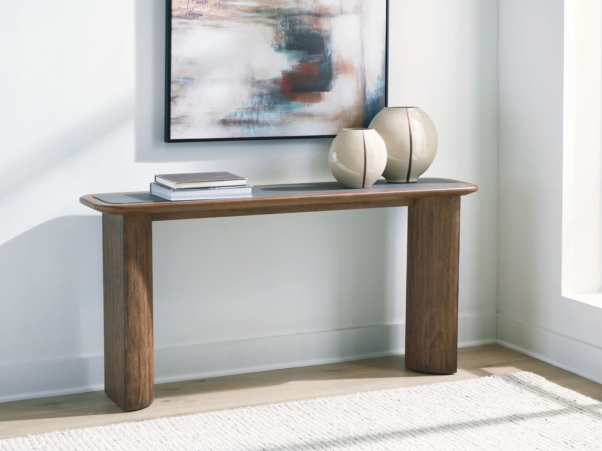 Dontayne - Sofa Table - Warm Brown - Urban Living Furniture (Los Angeles, CA)