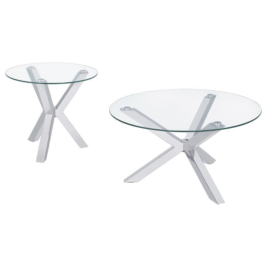 Kenzie - Round Coffee Table Set - Urban Living Furniture (Los Angeles, CA)