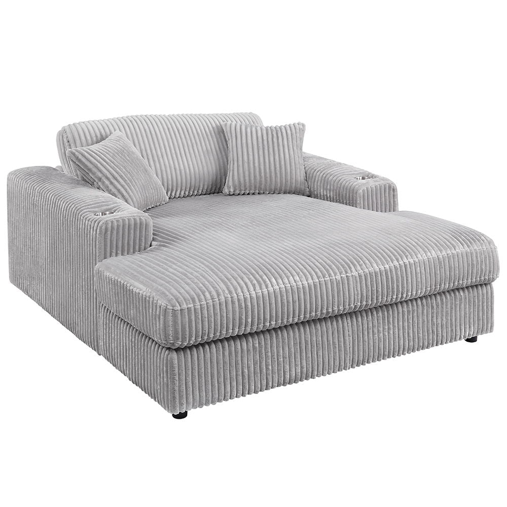 Hilde - Chaise With 2 Pillows - Urban Living Furniture (Los Angeles, CA)